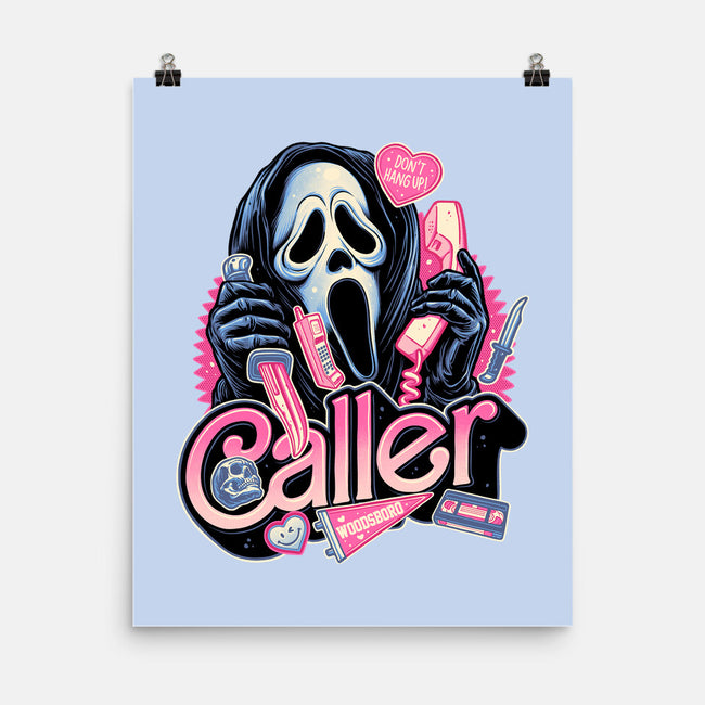 Caller Love-None-Matte-Poster-glitchygorilla