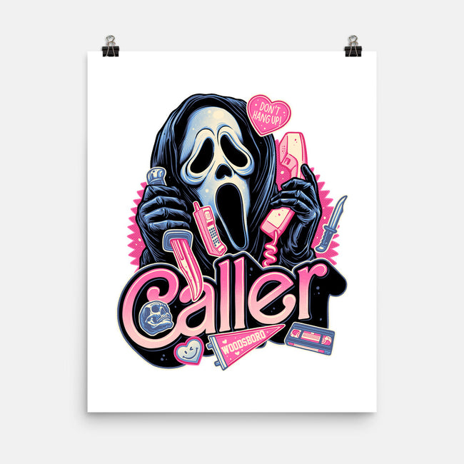 Caller Love-None-Matte-Poster-glitchygorilla