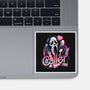 Caller Love-None-Glossy-Sticker-glitchygorilla