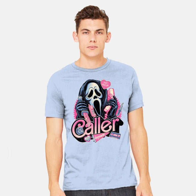 Caller Love-Mens-Heavyweight-Tee-glitchygorilla