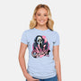 Caller Love-Womens-Fitted-Tee-glitchygorilla