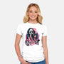 Caller Love-Womens-Fitted-Tee-glitchygorilla