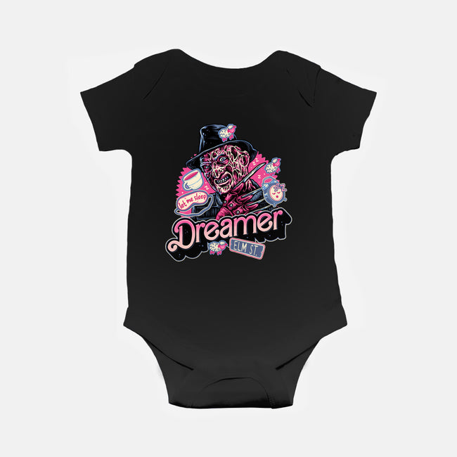 Dreamer Love-Baby-Basic-Onesie-glitchygorilla