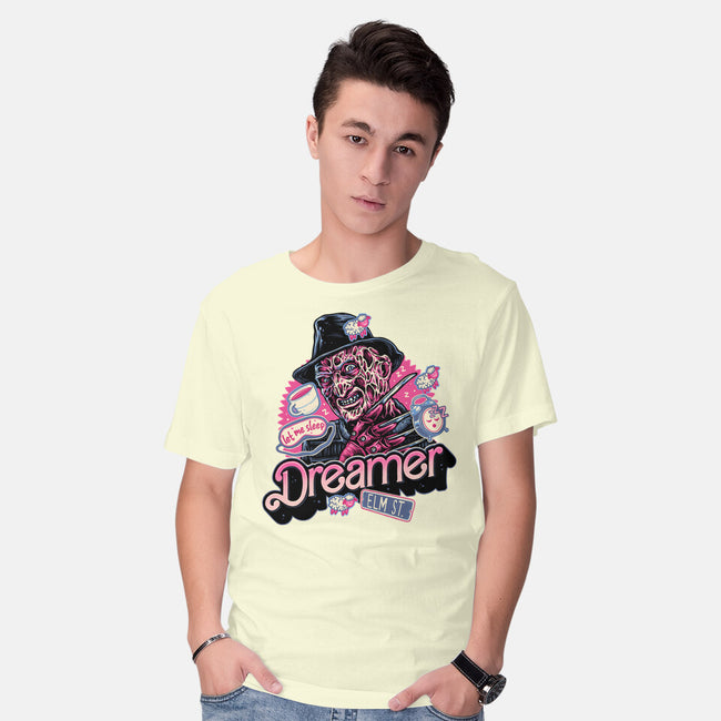 Dreamer Love-Mens-Basic-Tee-glitchygorilla