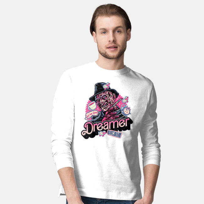 Dreamer Love-Mens-Long Sleeved-Tee-glitchygorilla