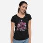 Dreamer Love-Womens-V-Neck-Tee-glitchygorilla