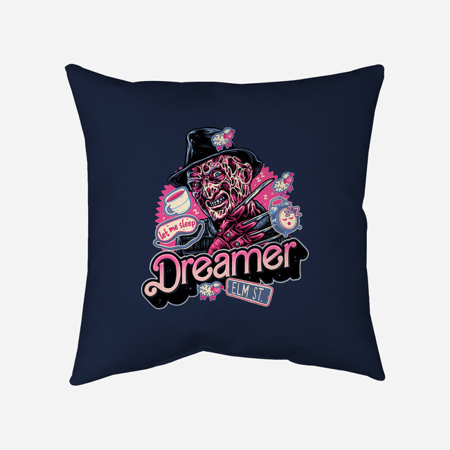 Dreamer Love-None-Removable Cover-Throw Pillow-glitchygorilla