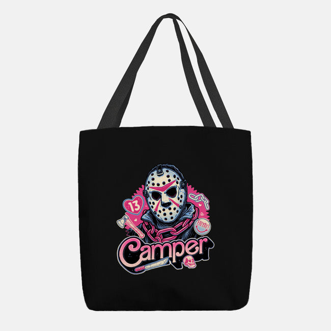 Camper Love-None-Basic Tote-Bag-glitchygorilla