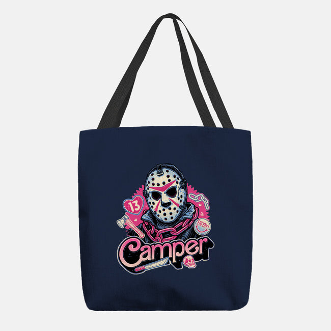 Camper Love-None-Basic Tote-Bag-glitchygorilla