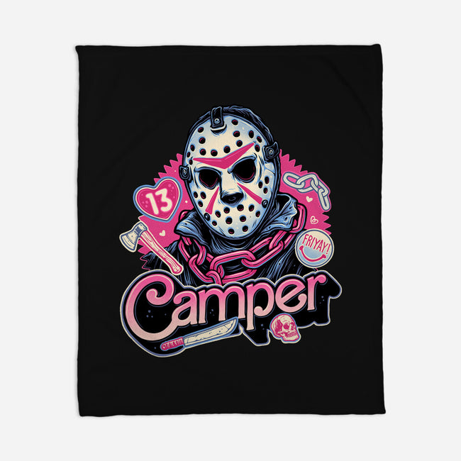 Camper Love-None-Fleece-Blanket-glitchygorilla