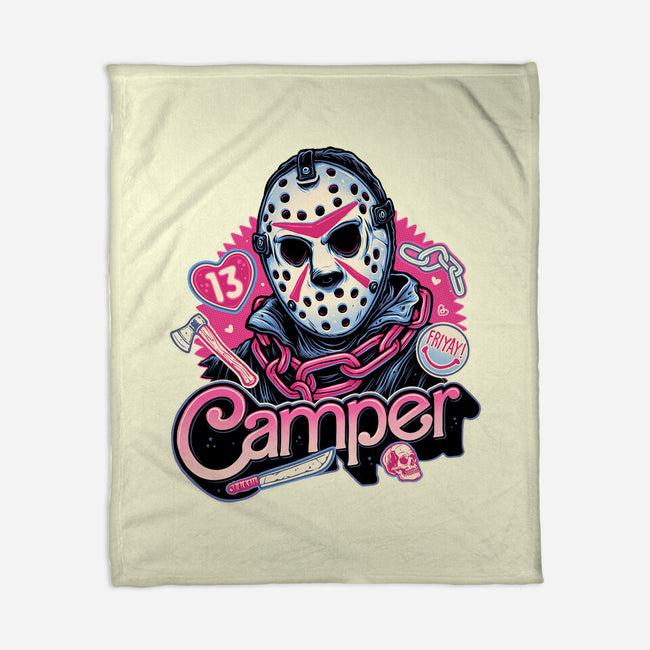 Camper Love-None-Fleece-Blanket-glitchygorilla