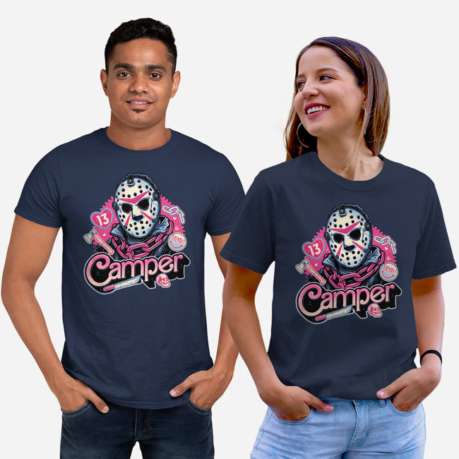 Camper Love-Unisex-Basic-Tee-glitchygorilla