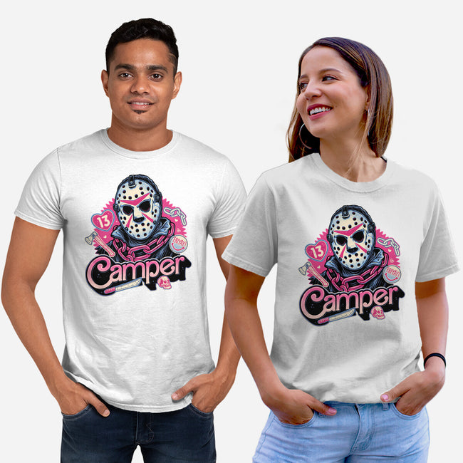 Camper Love-Unisex-Basic-Tee-glitchygorilla