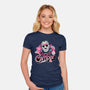 Camper Love-Womens-Fitted-Tee-glitchygorilla