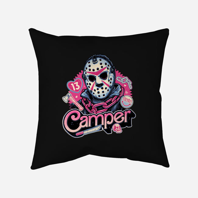 Camper Love-None-Removable Cover-Throw Pillow-glitchygorilla