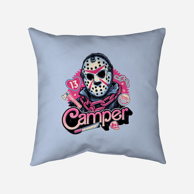 Camper Love-None-Removable Cover-Throw Pillow-glitchygorilla