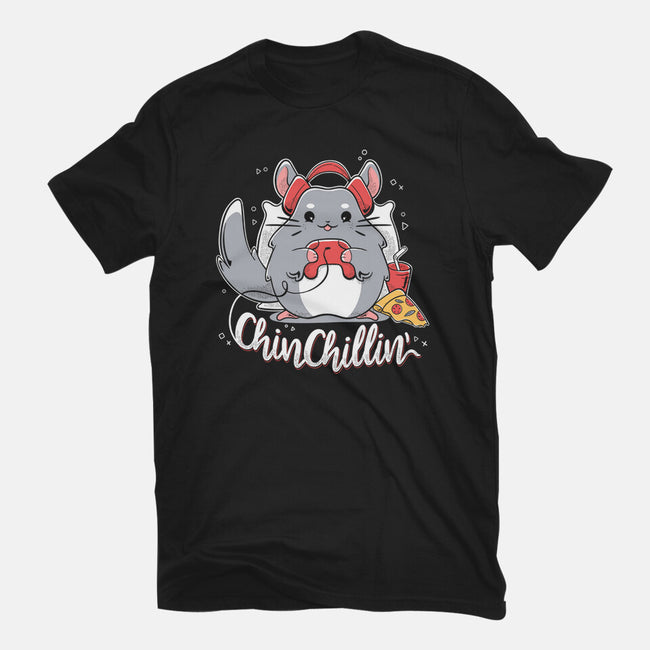 ChinChillin-Womens-Fitted-Tee-Ca Mask