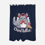 ChinChillin-None-Polyester-Shower Curtain-Ca Mask