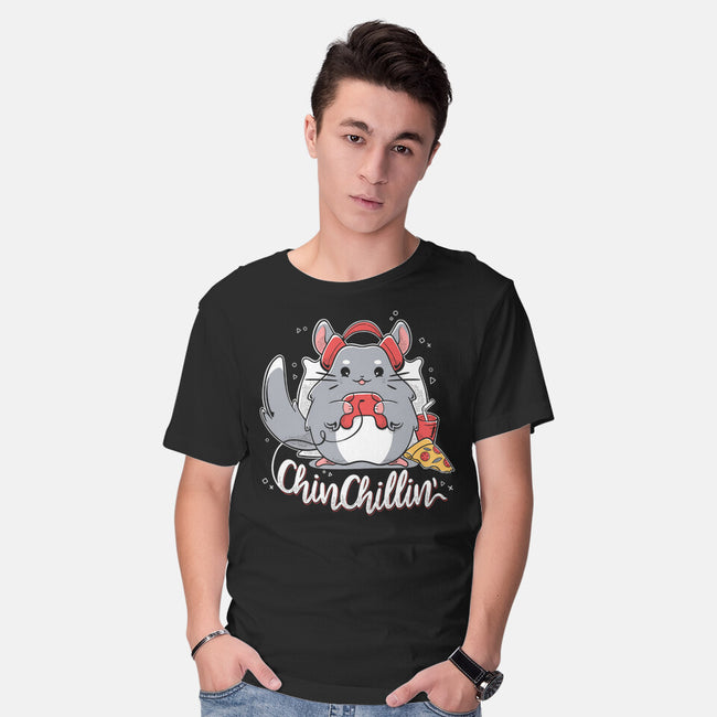 ChinChillin-Mens-Basic-Tee-Ca Mask