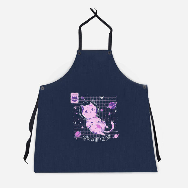 Allergic To Love-Unisex-Kitchen-Apron-Ca Mask