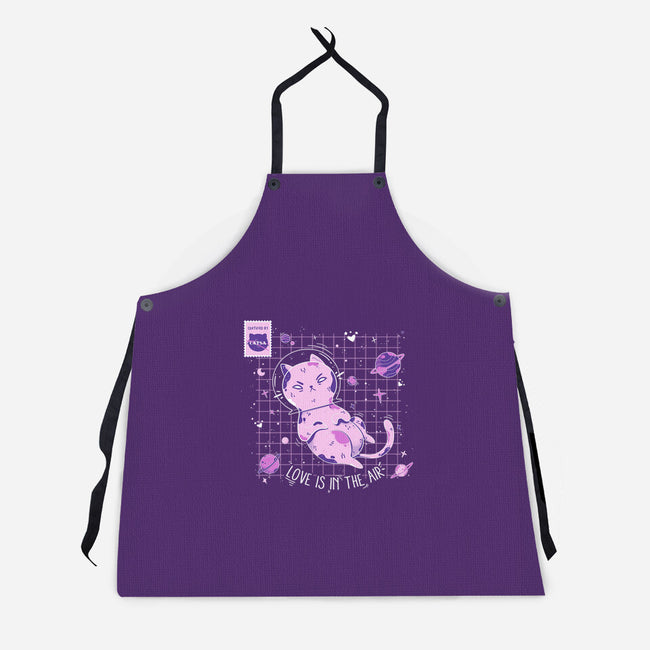 Allergic To Love-Unisex-Kitchen-Apron-Ca Mask