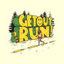 Get Out And Run-Mens-Basic-Tee-Getsousa!