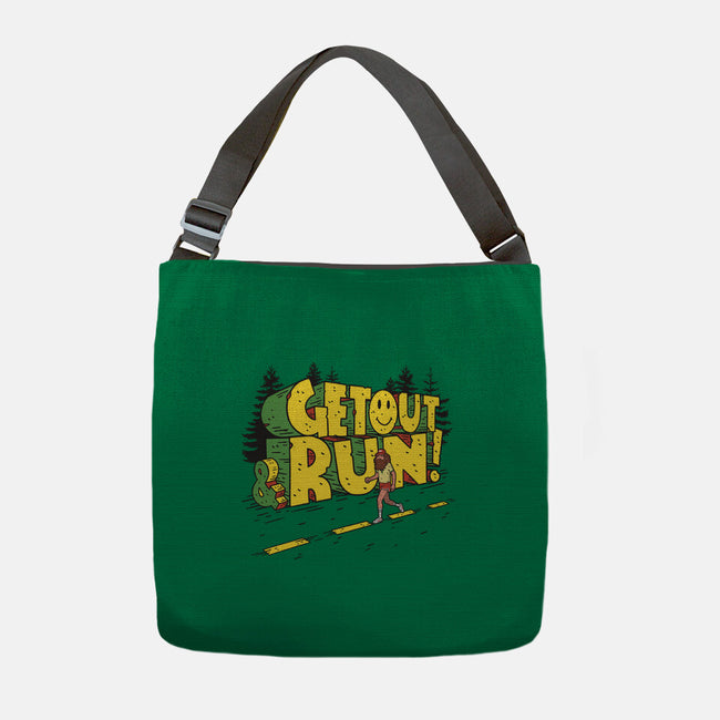 Get Out And Run-None-Adjustable Tote-Bag-Getsousa!