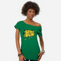 Get Out And Run-Womens-Off Shoulder-Tee-Getsousa!