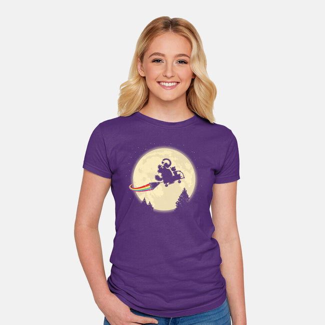 BB The Imaginary Friend-Womens-Fitted-Tee-Olipop