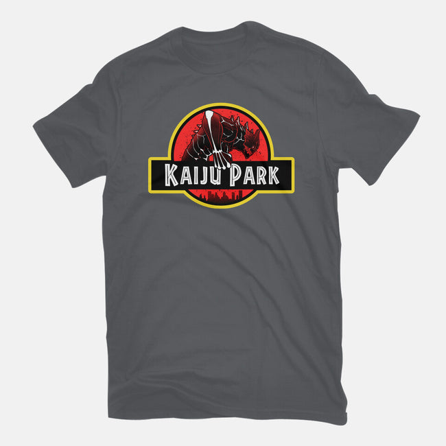 Kaiju Park-Womens-Fitted-Tee-Astrobot Invention