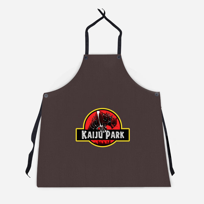 Kaiju Park-Unisex-Kitchen-Apron-Astrobot Invention