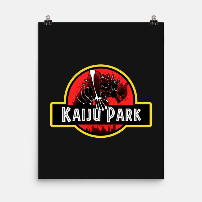 Kaiju Park-None-Matte-Poster-Astrobot Invention