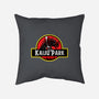 Kaiju Park-None-Removable Cover-Throw Pillow-Astrobot Invention