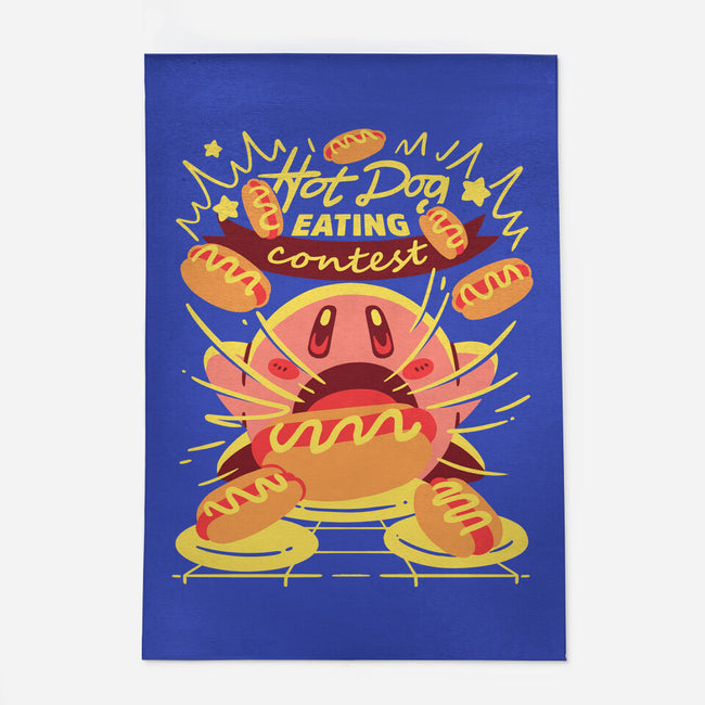 Hot Dog Eating Hero-None-Outdoor-Rug-estudiofitas