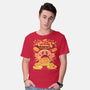 Hot Dog Eating Hero-Mens-Basic-Tee-estudiofitas