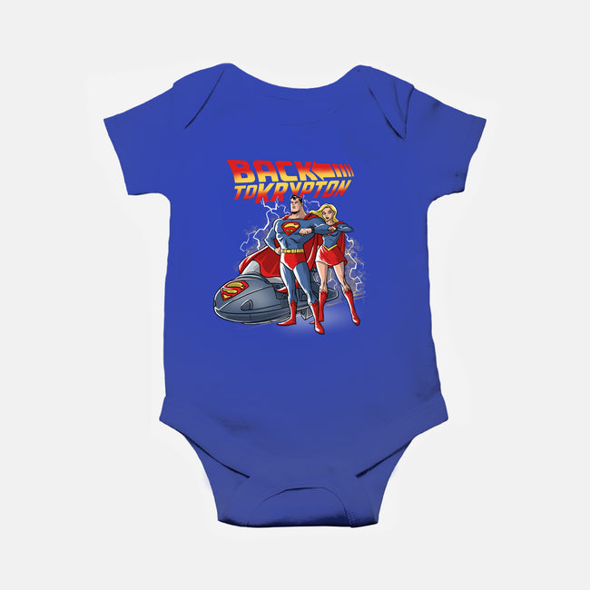 Back To Krypton-Baby-Basic-Onesie-zascanauta