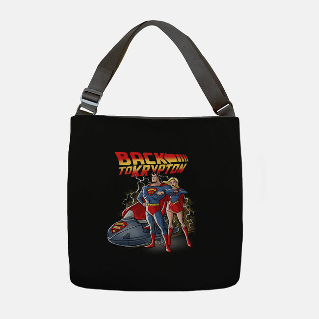 Back To Krypton-None-Adjustable Tote-Bag-zascanauta