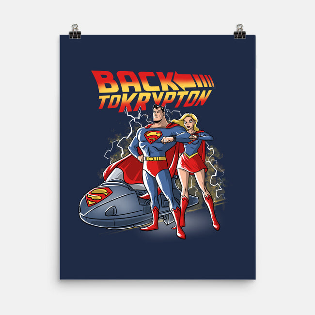 Back To Krypton-None-Matte-Poster-zascanauta