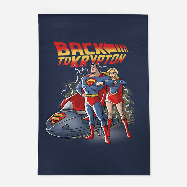 Back To Krypton-None-Indoor-Rug-zascanauta