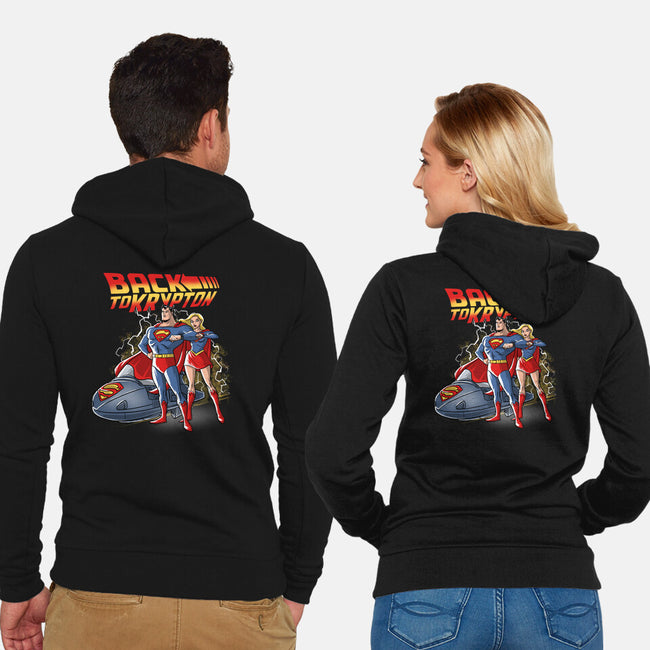 Back To Krypton-Unisex-Zip-Up-Sweatshirt-zascanauta