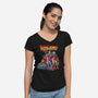 Back To Krypton-Womens-V-Neck-Tee-zascanauta