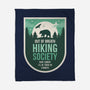 Out Of Breath Hiking Society-None-Fleece-Blanket-BadBox