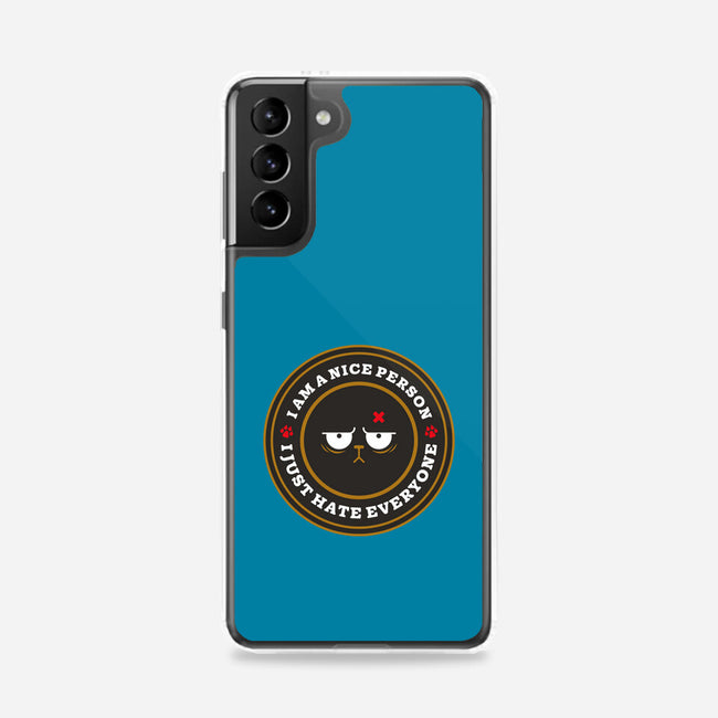 I Am A Nice Person-Samsung-Snap-Phone Case-BadBox