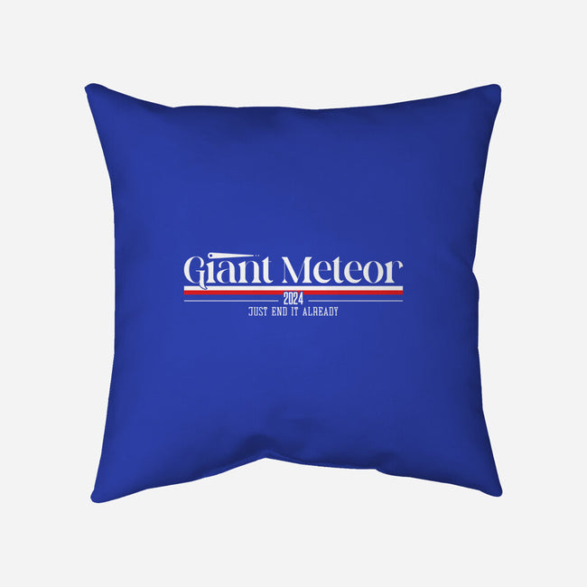 Giant Meteor-None-Removable Cover-Throw Pillow-BadBox