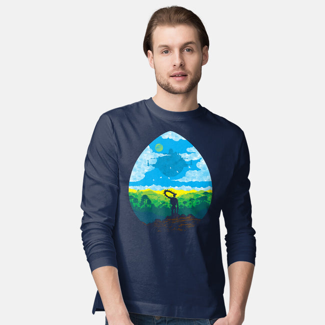 Mystical City-Mens-Long Sleeved-Tee-dalethesk8er