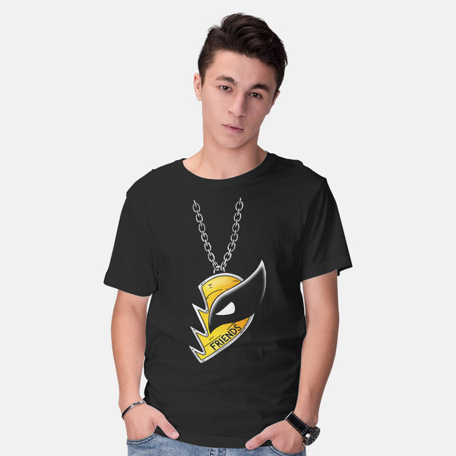 Friends Necklace-Mens-Basic-Tee-Vallina84