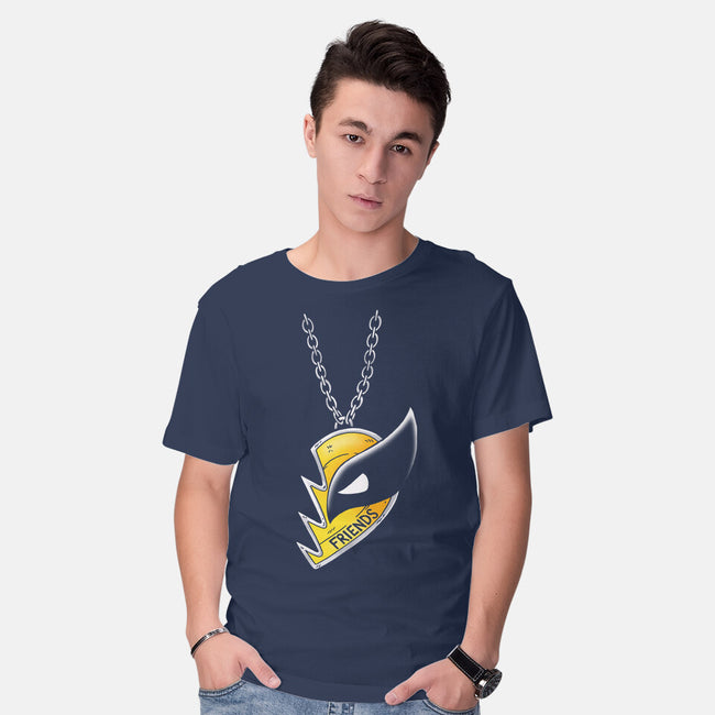 Friends Necklace-Mens-Basic-Tee-Vallina84