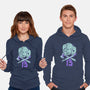 13 Bits-Unisex-Pullover-Sweatshirt-Green Devil