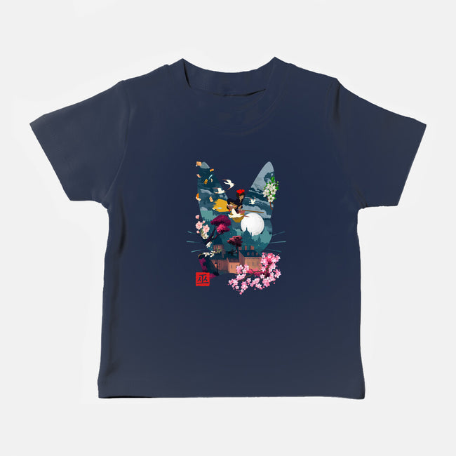 Witchy Delivery-Baby-Basic-Tee-Arinesart