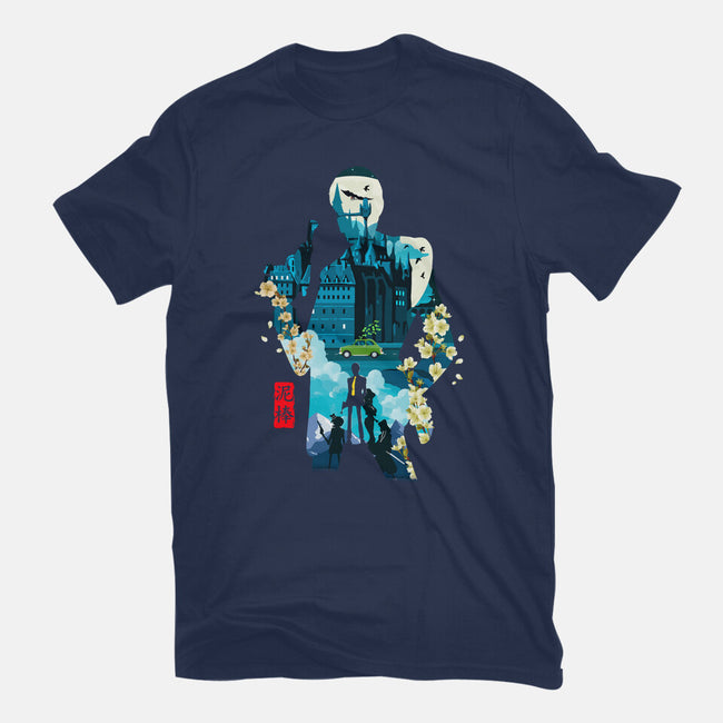 The Thief And The Castle-Womens-Basic-Tee-Arinesart